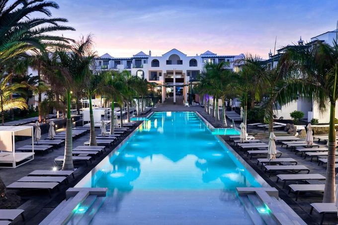 Barceló Teguise Beach adults-only pool area — 4-star superior hotel in Costa Teguise Lanzarote